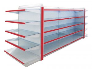 medium and large steel back shelf 13