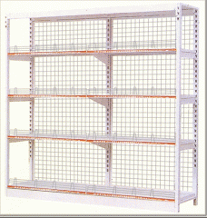 medium and large steel back shelf 3